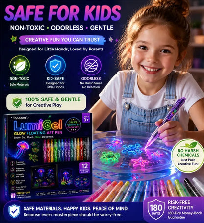 Topacme® 3D Glow Floating Art Pen🖼️🖼️