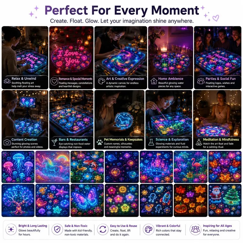 Topacme® 3D Glow Floating Art Pen🖼️🖼️