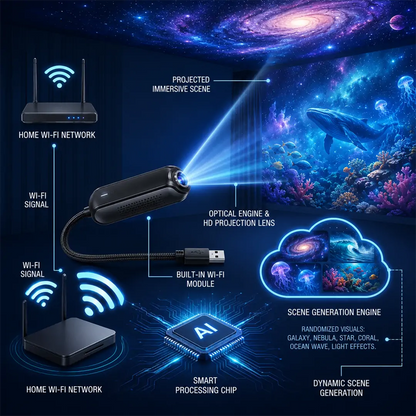 Topacme® Night Light Projector✨✨🔮