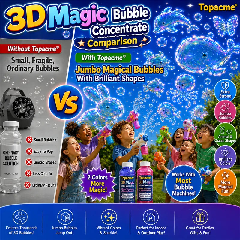 Topacme® Super 3D Magic Bubble Concentrate