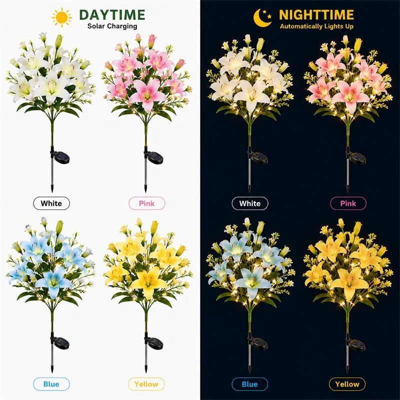 Bloomora® Solar Botanical Lights
