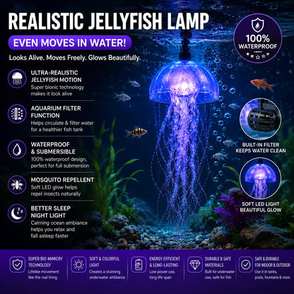 Topacme® Ultra-Realistic Bionic Jellyfish Light