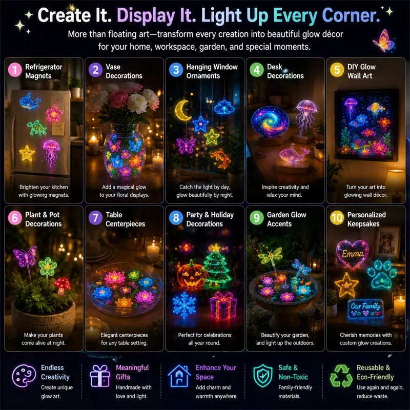 Topacme® 3D Glow Floating Art Pen🖼️🖼️