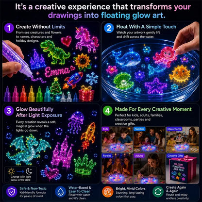 Topacme® 3D Glow Floating Art Pen🖼️🖼️